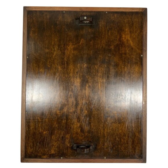 Framed Needlepoint Petitpoint Gobelin French Country Lady Bouquet Flowers Bosom - Picture 6 of 8